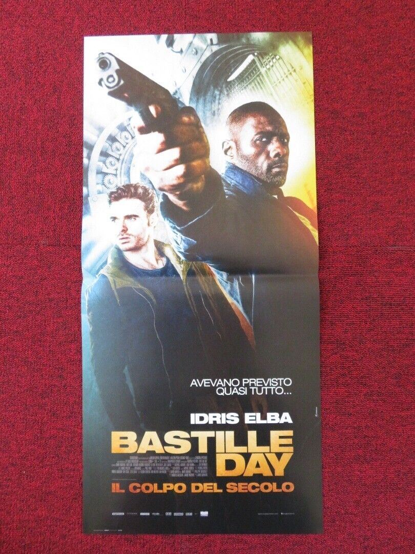 THE TAKE ITALIAN LOCANDINA (26.5"x12.5") POSTER IDRIS ELBA RICHARD MADDEN 2016 Rendezvous Cinema Movie posters