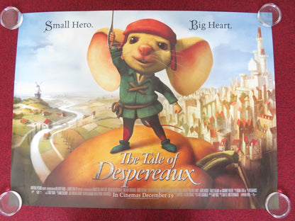THE TALE OF DESPEREAUX UK QUAD (30"x 40") ROLLED POSTER MATTHEW BRODERICK 2008 Rendezvous Cinema Movie posters