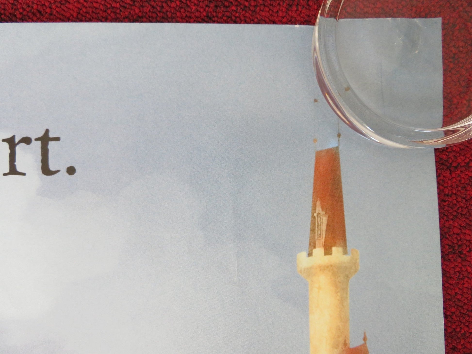 THE TALE OF DESPEREAUX UK QUAD (30"x 40") ROLLED POSTER MATTHEW BRODERICK 2008 Rendezvous Cinema Movie posters