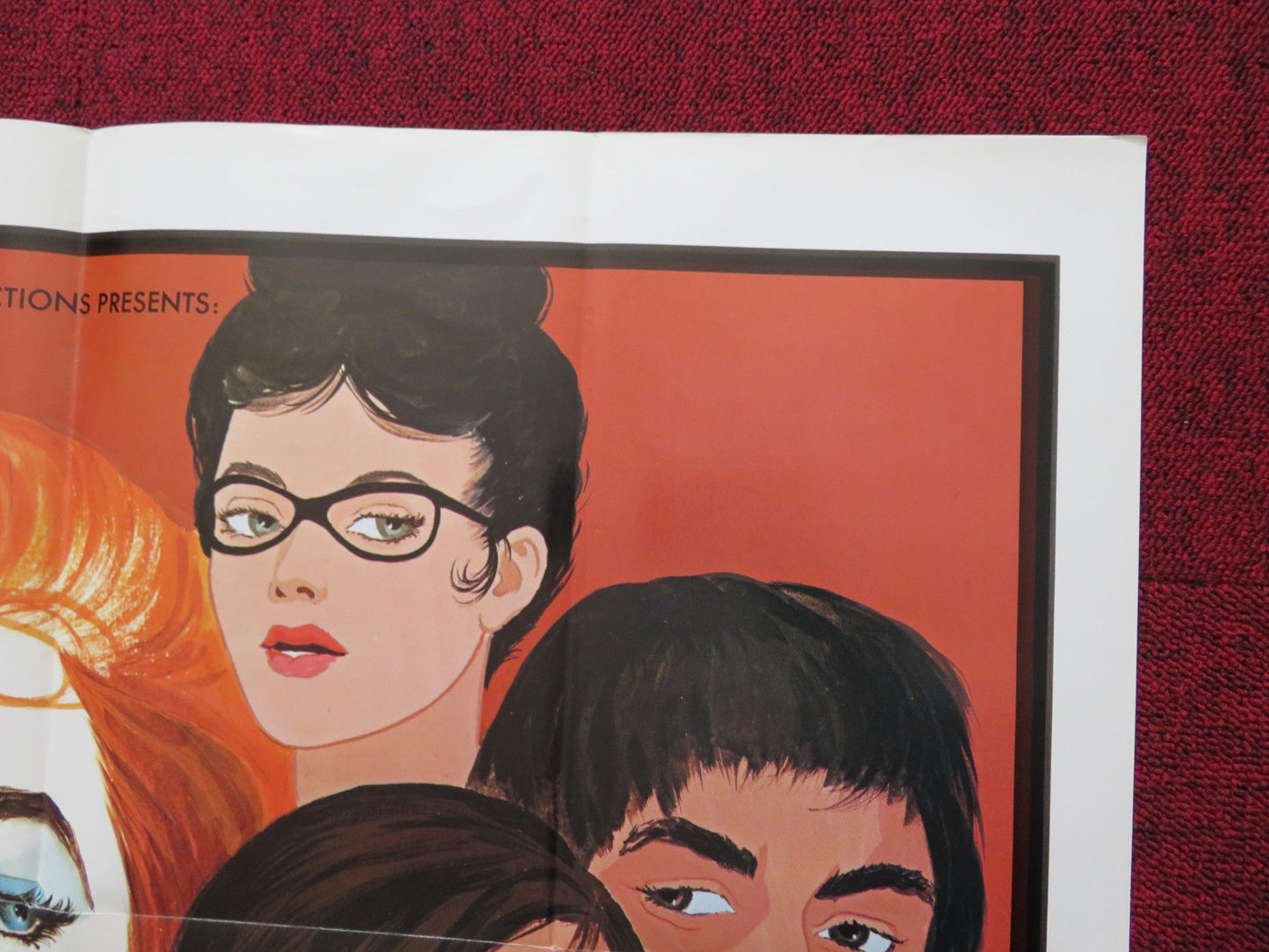 THE TALE OF THE DEANS WIFE FOLDED US ONE SHEET POSTER LUANNE ROBERTS 1974 Rendezvous Cinema Movie posters