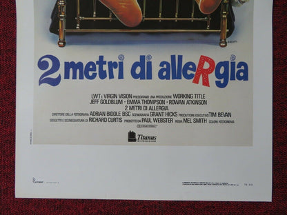 THE TALL GUY ITALIAN LOCANDINA (27.5"x13") POSTER R ATKINSON E THOMPSON 1989 Movie posters