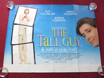 THE TALL GUY UK QUAD (30"x 40") ROLLED POSTER JEFF GOLDBLUM EMMA THOMPSON 1989 Rendezvous Cinema Movie posters
