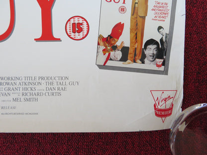 THE TALL GUY VHS VIDEO POSTER ROLLED JEFF GOLDBLUM EMMA THOMPSON 1989 Rendezvous Cinema Movie posters