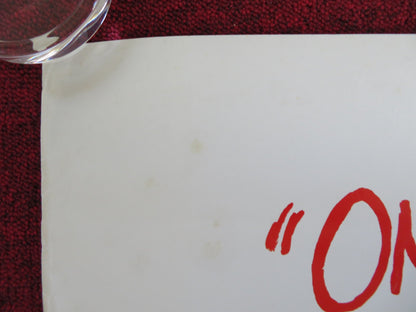 THE TALL GUY VHS VIDEO POSTER ROLLED JEFF GOLDBLUM EMMA THOMPSON 1989 Rendezvous Cinema Movie posters