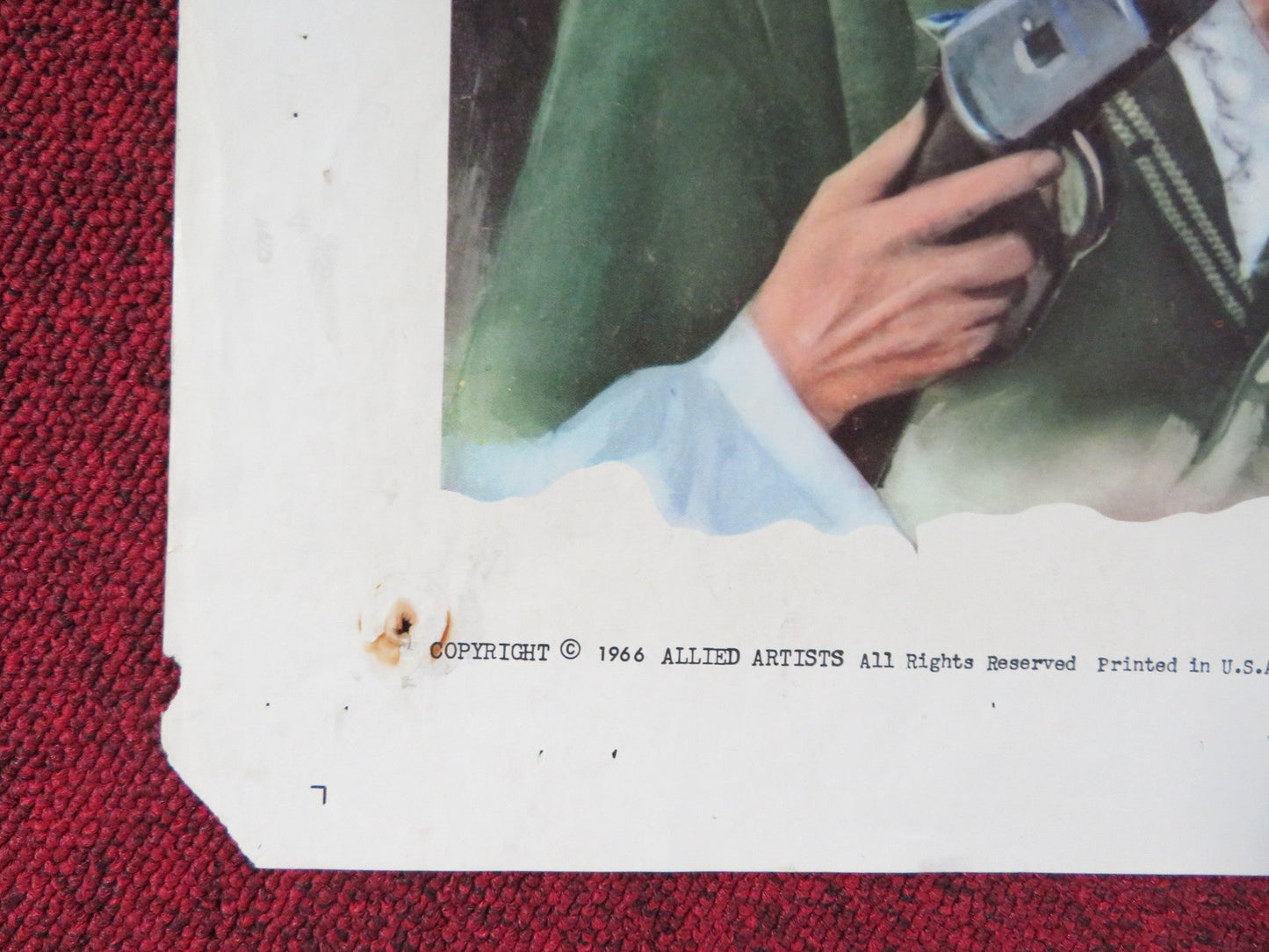 THE TALL WOMEN FOLDED US ONE SHEET POSTER ANNE BAXTER MARIA PERSCHY 1966 Rendezvous Cinema Movie posters