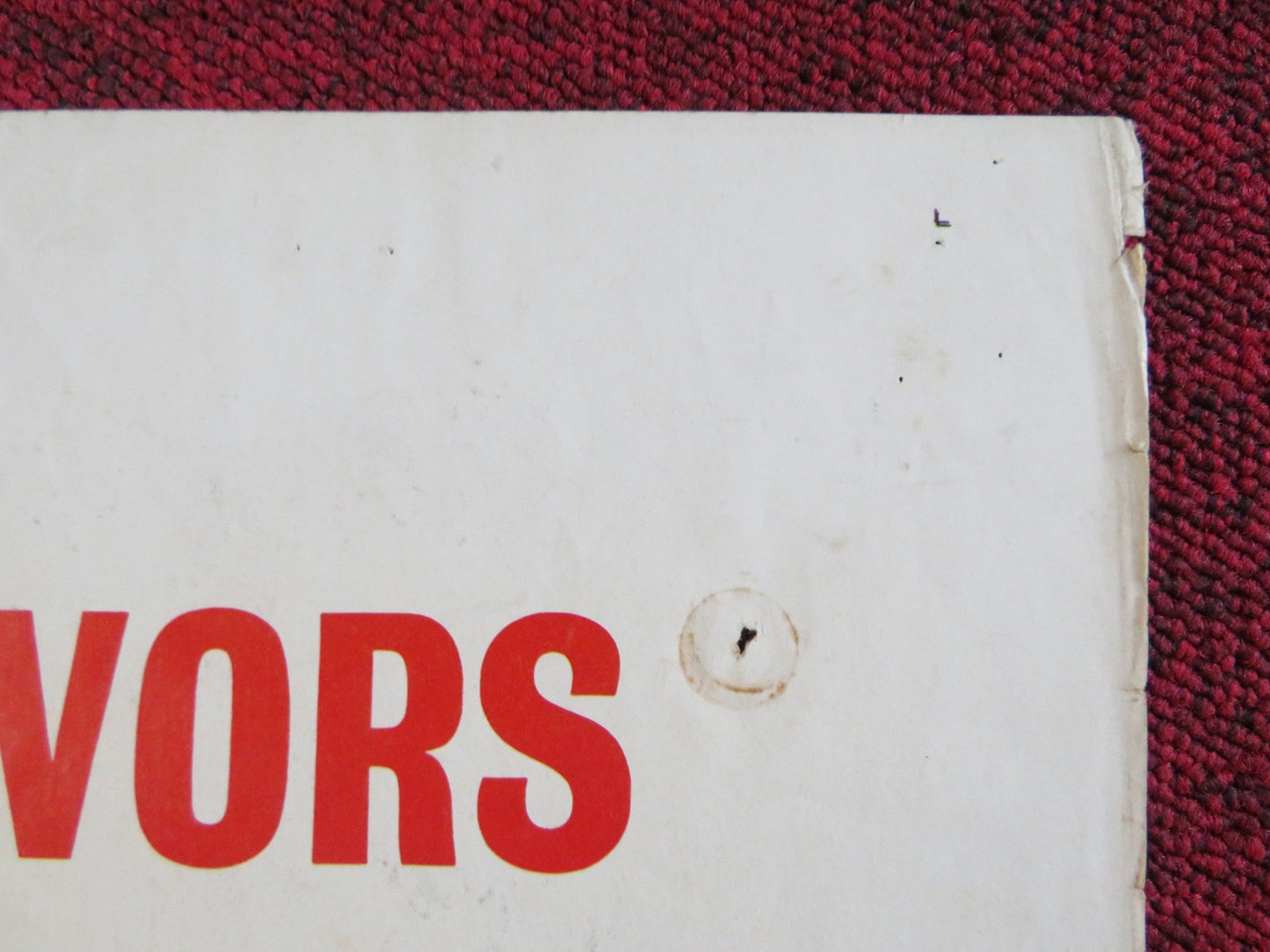 THE TALL WOMEN FOLDED US ONE SHEET POSTER ANNE BAXTER MARIA PERSCHY 1966 Rendezvous Cinema Movie posters