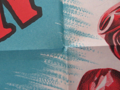 THE TANKS ARE COMING FOLDED ARGENTINA ONE SHEET POSTER STEVE COCHRAN PHILIP 1951 - Rendezvous Cinema