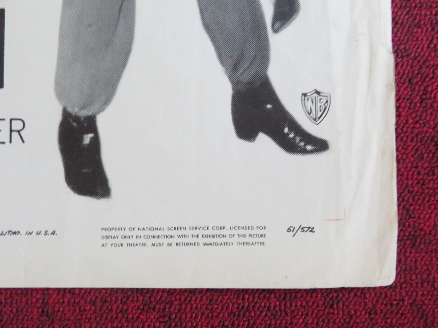 THE TANKS ARE COMING FOLDED US ONE SHEET POSTER STEVE COCHRAN PHILIP CAREY 1951 Rendezvous Cinema Movie posters