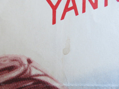 THE TANKS ARE COMING FOLDED US ONE SHEET POSTER STEVE COCHRAN PHILIP CAREY 1951 Rendezvous Cinema Movie posters