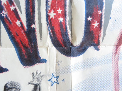 THE TANKS ARE COMING FOLDED US ONE SHEET POSTER STEVE COCHRAN PHILIP CAREY 1951 Rendezvous Cinema Movie posters