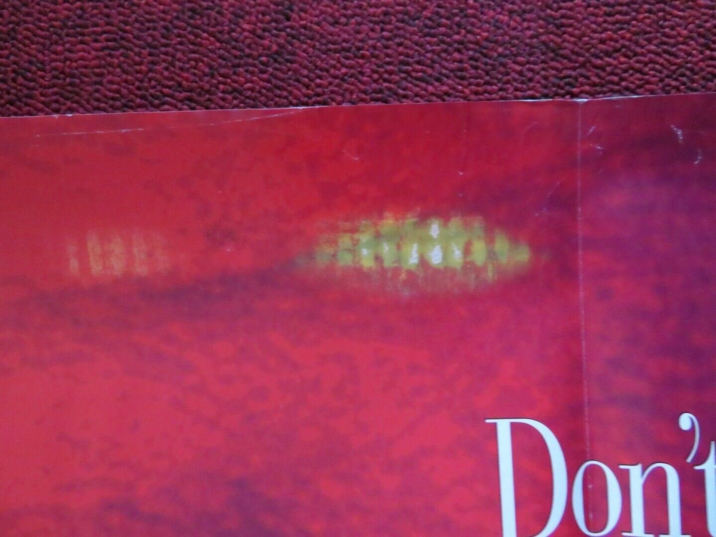 THE TEMP FOLDED US ONE SHEET POSTER TIMOTHY HUTTON LARA FLYNN BOYLE 1993 Movie posters