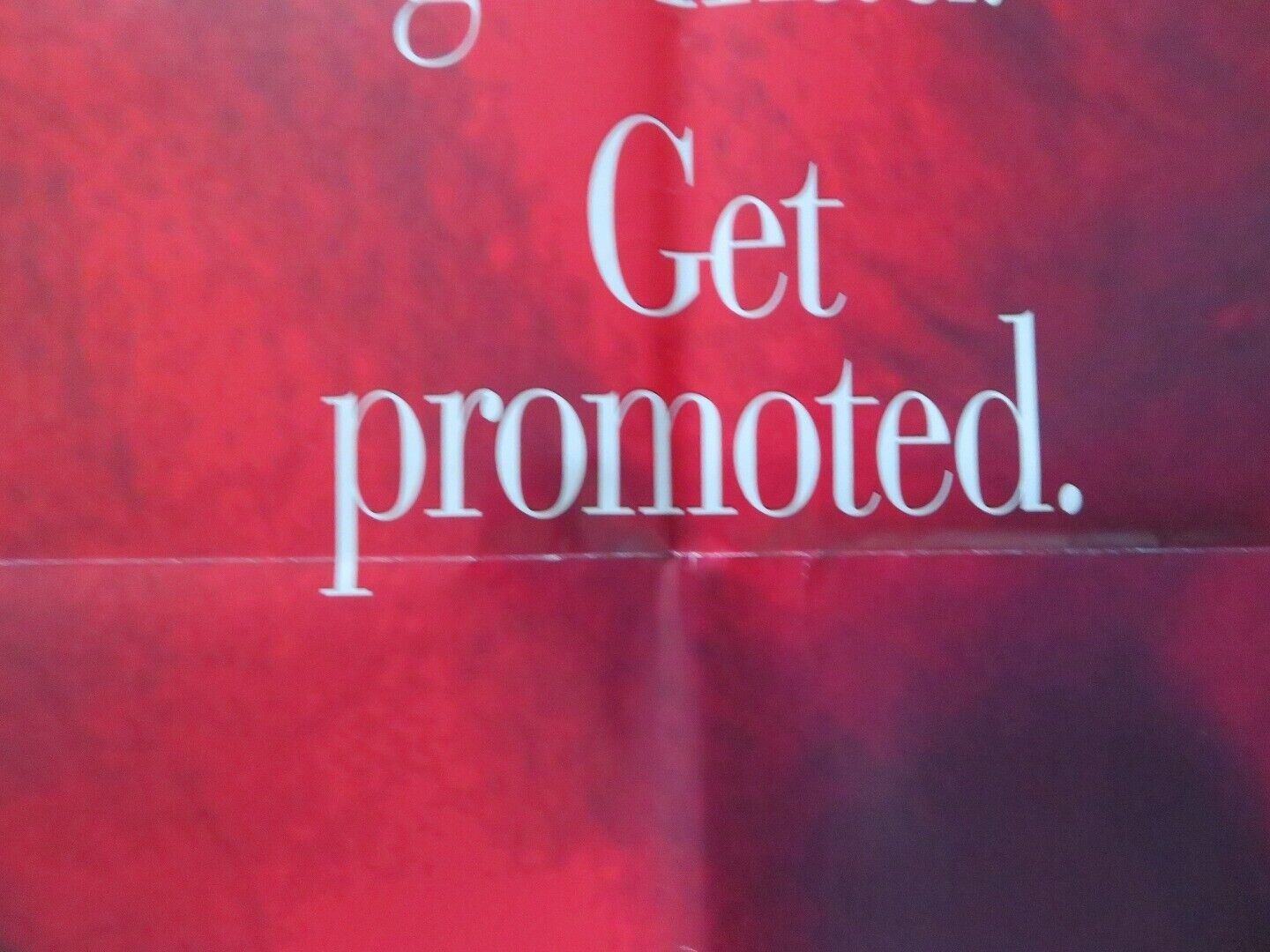 THE TEMP FOLDED US ONE SHEET POSTER TIMOTHY HUTTON LARA FLYNN BOYLE 1993 Movie posters