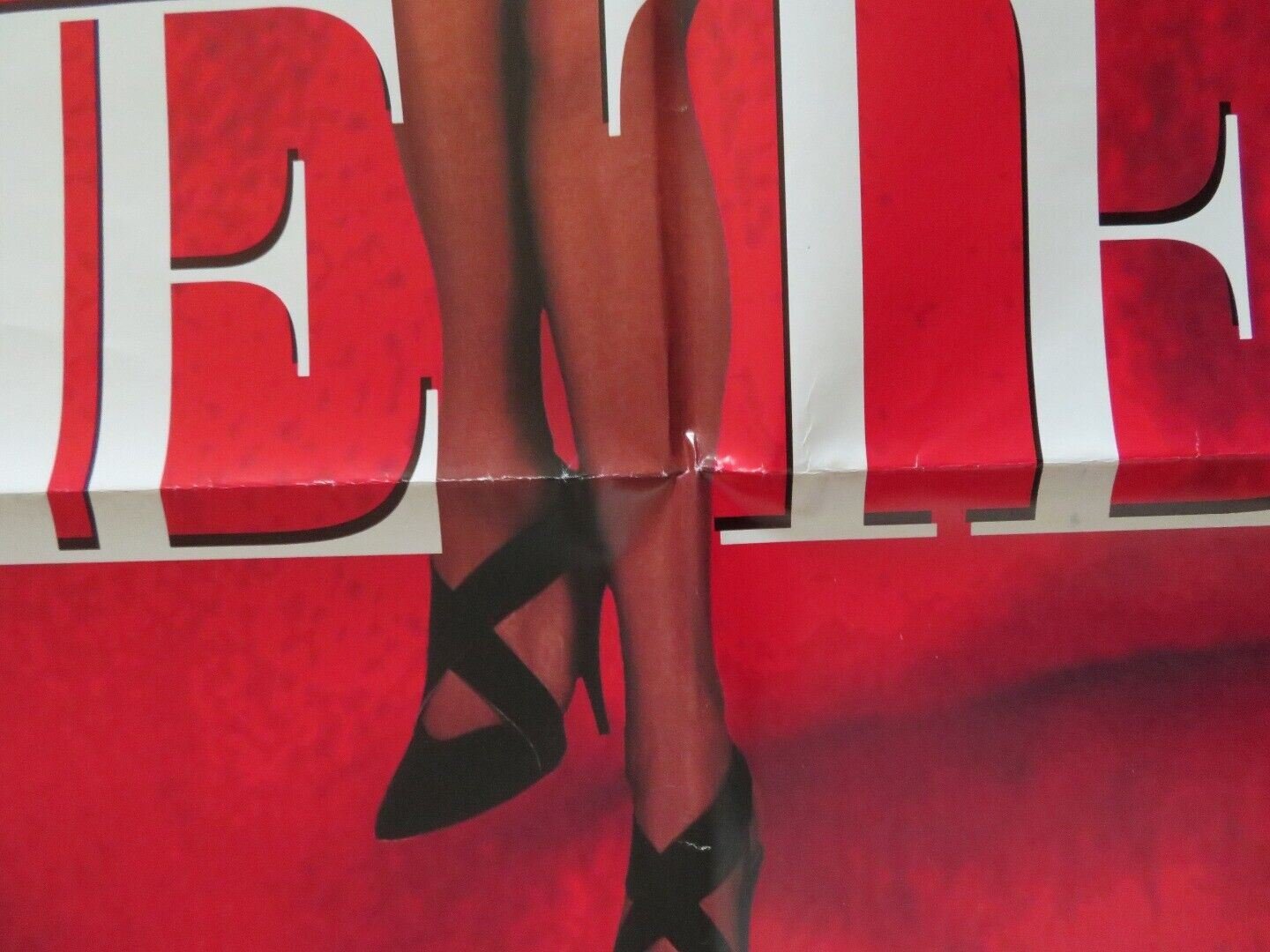 THE TEMP FOLDED US ONE SHEET POSTER TIMOTHY HUTTON LARA FLYNN BOYLE 1993 Movie posters