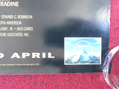 THE TEN COMMANDMENTS VHS VIDEO POSTER ROLLED CHARLTON HESTON YUL BRYNNER Rendezvous Cinema Movie posters