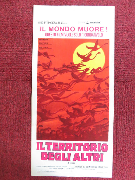 THE TERRITORY OF OTHERS ITALIAN LOCANDINA POSTER FRANCOIS BEL GERARD VIENNE 1971 Rendezvous Cinema Movie posters