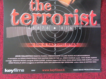 THE TERRORIST ITALIAN LOCANDINA (25"x12.5") POSTER SANTOSH SIVAN 1998 Movie posters