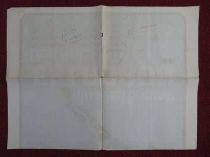 THE THIEF OF PARIS FOLDED ARGENTINA ONE SHEET POSTER JEAN PAUL BELMONDO 1967 Movie posters