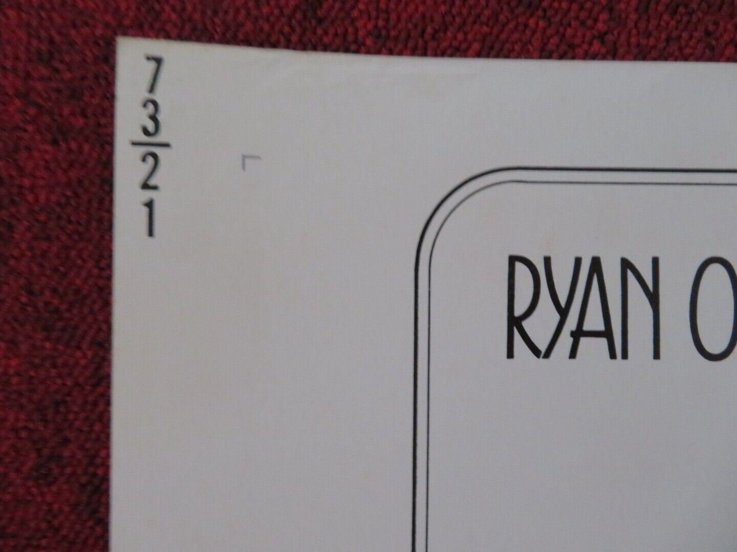 THE THIEF WHO CAME TO DINNER US HALF SHEET (22"x 28") POSTER RYAN O'NEAL 1973 Movie posters