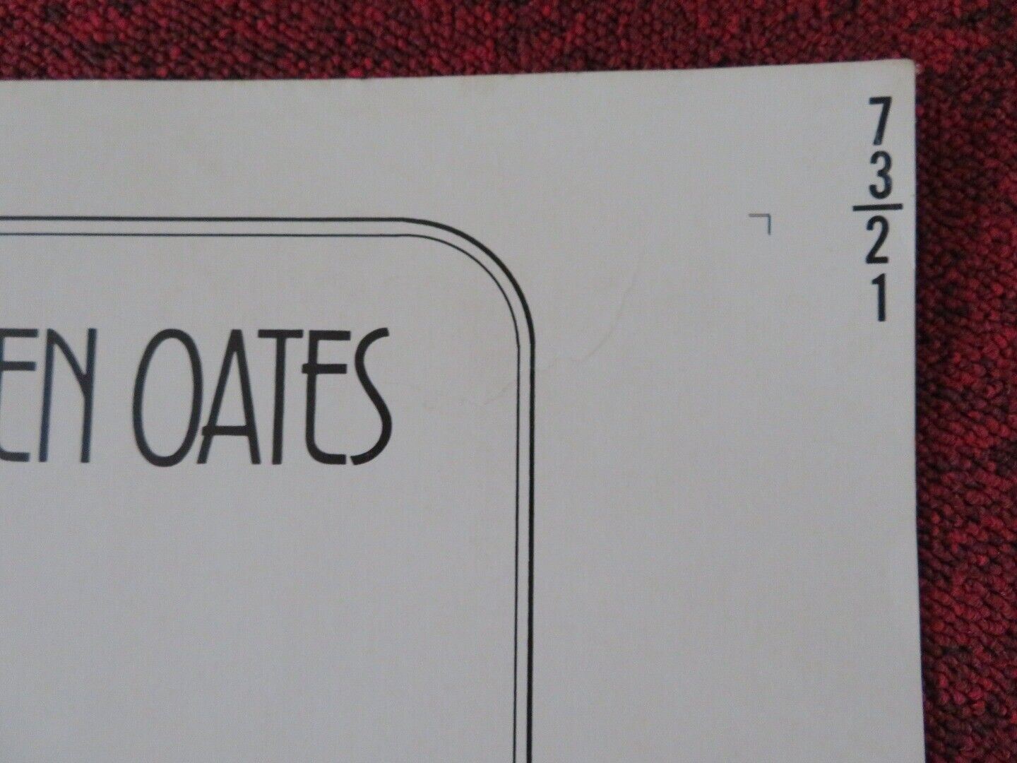 THE THIEF WHO CAME TO DINNER US HALF SHEET (22"x 28") POSTER RYAN O'NEAL 1973 Movie posters