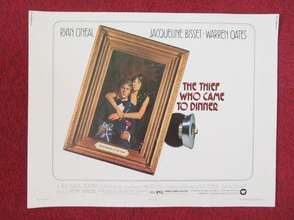 THE THIEF WHO CAME TO DINNER US HALF SHEET (22"x 28") POSTER RYAN O'NEAL 1973 Movie posters