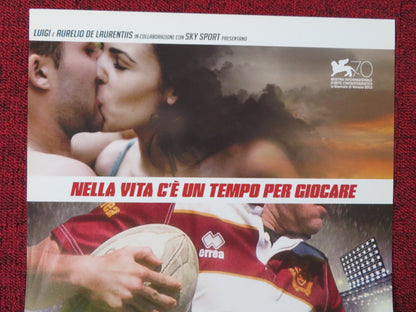 THE THIRD HALF ITALIAN LOCANDINA POSTER PIER GIORGIO BELLOCCHIO S. CASSETTI 2013 Rendezvous Cinema Movie posters