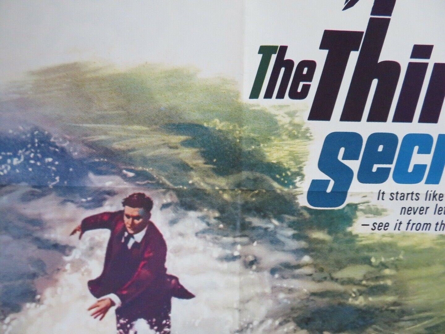 THE THIRD SECRET US ONE SHEET RE - RELEASED POSTER STEPHEN BOYD 1964 Rendezvous Cinema Movie posters