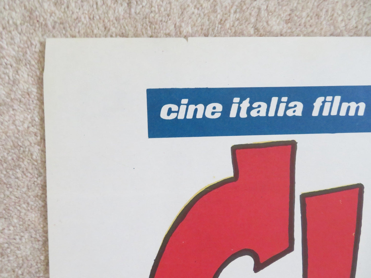 THE THREE AVENGERS ITALIAN 2 FOGLIO POSTER ALAN STEEL LISA GASTONI R1970s Rendezvous Cinema Movie posters