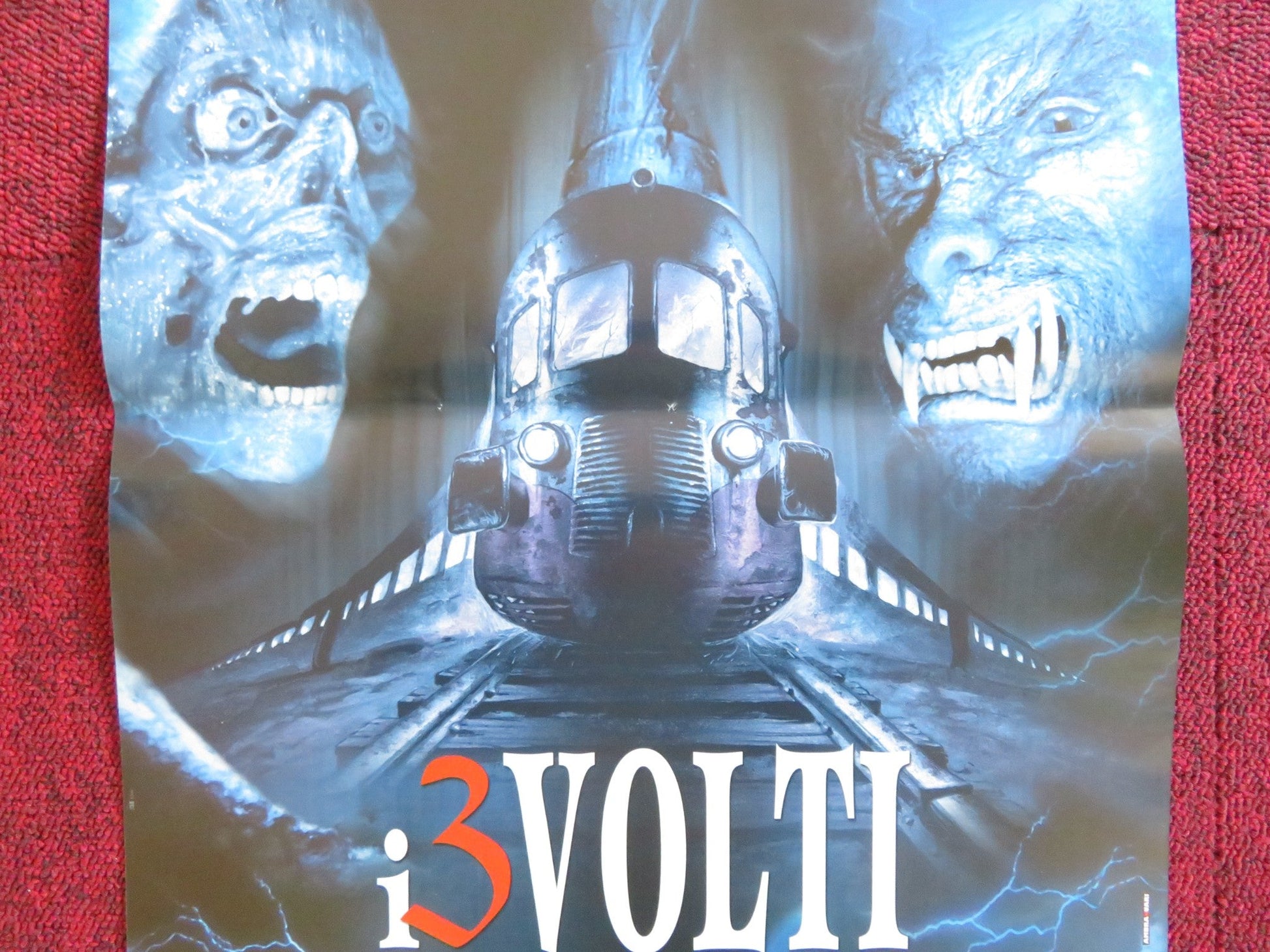 THE THREE FACES OF TERROR ITALIAN LOCANDINA POSTER SERGIO STIVALETTI 2004 Rendezvous Cinema Movie posters