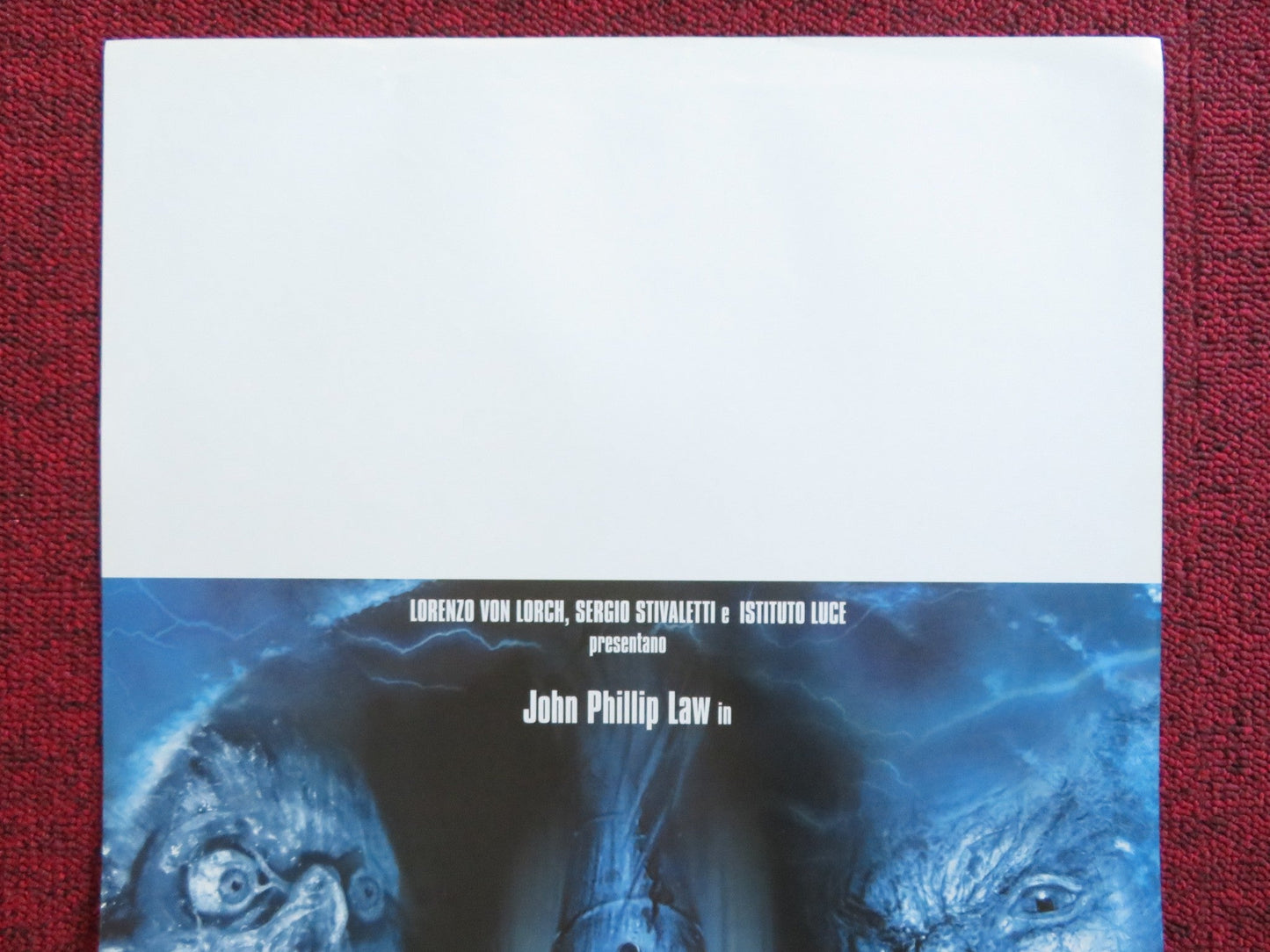 THE THREE FACES OF TERROR ITALIAN LOCANDINA POSTER SERGIO STIVALETTI 2004 Rendezvous Cinema Movie posters