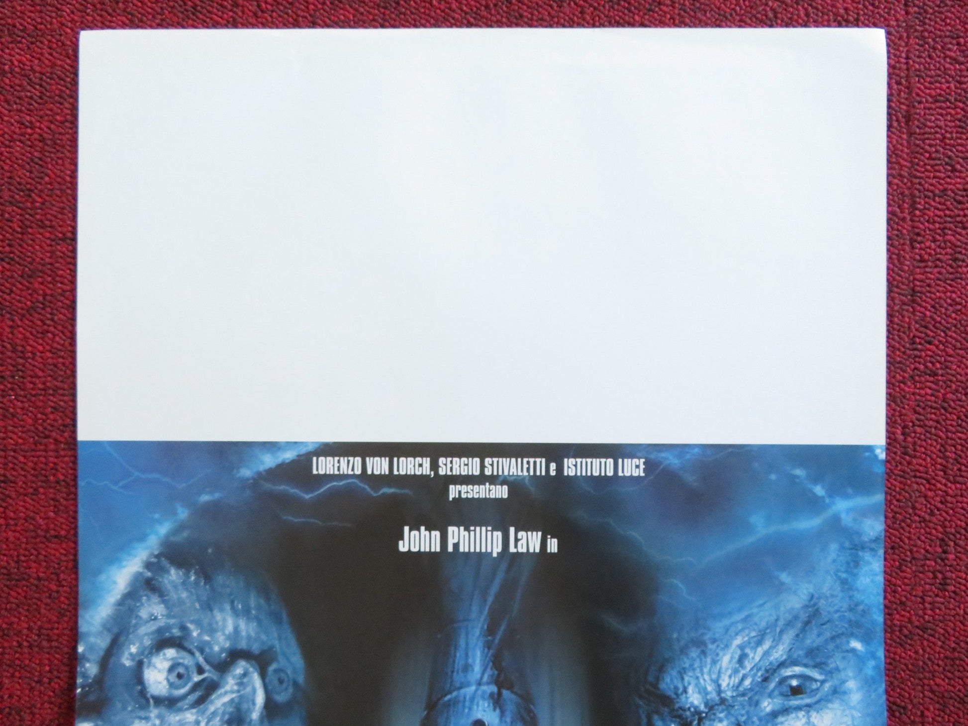 THE THREE FACES OF TERROR ITALIAN LOCANDINA POSTER SERGIO STIVALETTI 2004 Rendezvous Cinema Movie posters