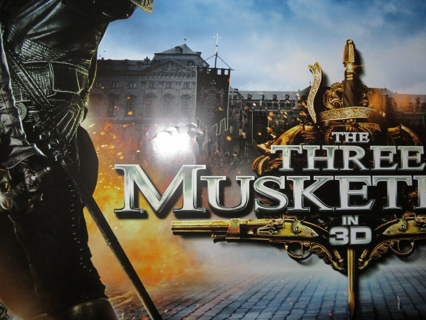 THE THREE MUSKETEERS QUAD (30"x 40") ROLLED POSTER MILA JOVOVICH ORLANDO BLOOM Rendezvous Cinema Movie posters