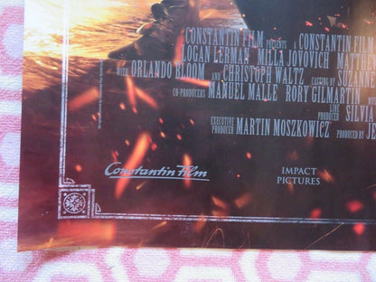 THE THREE MUSKETEERS QUAD (30"x 40") ROLLED POSTER MILA JOVOVICH ORLANDO BLOOM Rendezvous Cinema Movie posters