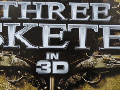 THE THREE MUSKETEERS UK QUAD (30"x 40") ROLLED POSTER CHARLIE SHEEN 1993 Rendezvous Cinema Movie posters