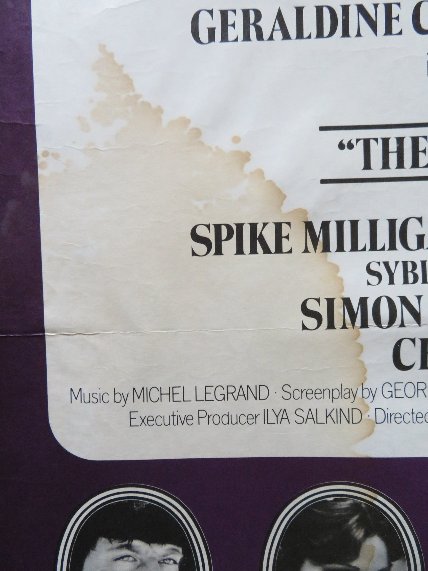 THE THREE MUSKETEERS UK QUAD POSTER FOLDED OLIVER REED RAQUEL WELCH 1973 Rendezvous Cinema Movie posters