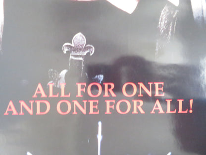 THE THREE MUSKETEERS VHS VIDEO POSTER ROLLED DISNEY C.SHEEN K. SUTHERLAND 1993 Rendezvous Cinema Movie posters