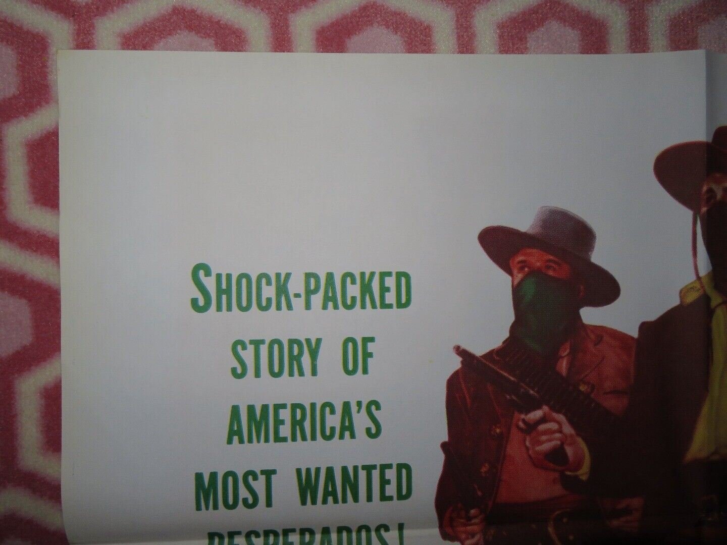 THE THREE OUTLAWS US ONE SHEET POSTER NEVILLE BRAND ALAN HALE 1956 Movie posters