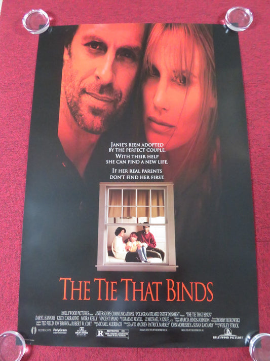 THE TIE THAT BINDS US ONE SHEET ROLLED POSTER DARYL HANNAH KEITH CARRADINE 1995 Rendezvous Cinema Movie posters