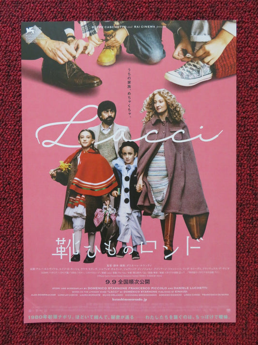 THE TIES / LACCI JAPANESE CHIRASHI (B5) POSTER ROHRWACHER LUIGI LO CASCIO 2020 Rendezvous Cinema Movie posters