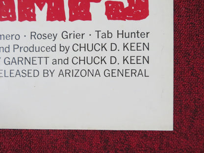 THE TIMBER TRAMPS FOLDED US ONE SHEET POSTER LEON AMES CLAUDE AKINS 1977 Rendezvous Cinema Movie posters