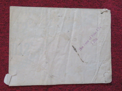 THE TIME OF YOUR LIFE FOLDED US ONE SHEET POSTER BRODERICK CRAWFRORD 1948 Movie posters