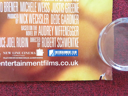 THE TIME TRAVELER'S WIFE UK QUAD (30"x 40") ROLLED POSTER ERIC BANA 2009 Rendezvous Cinema Movie posters