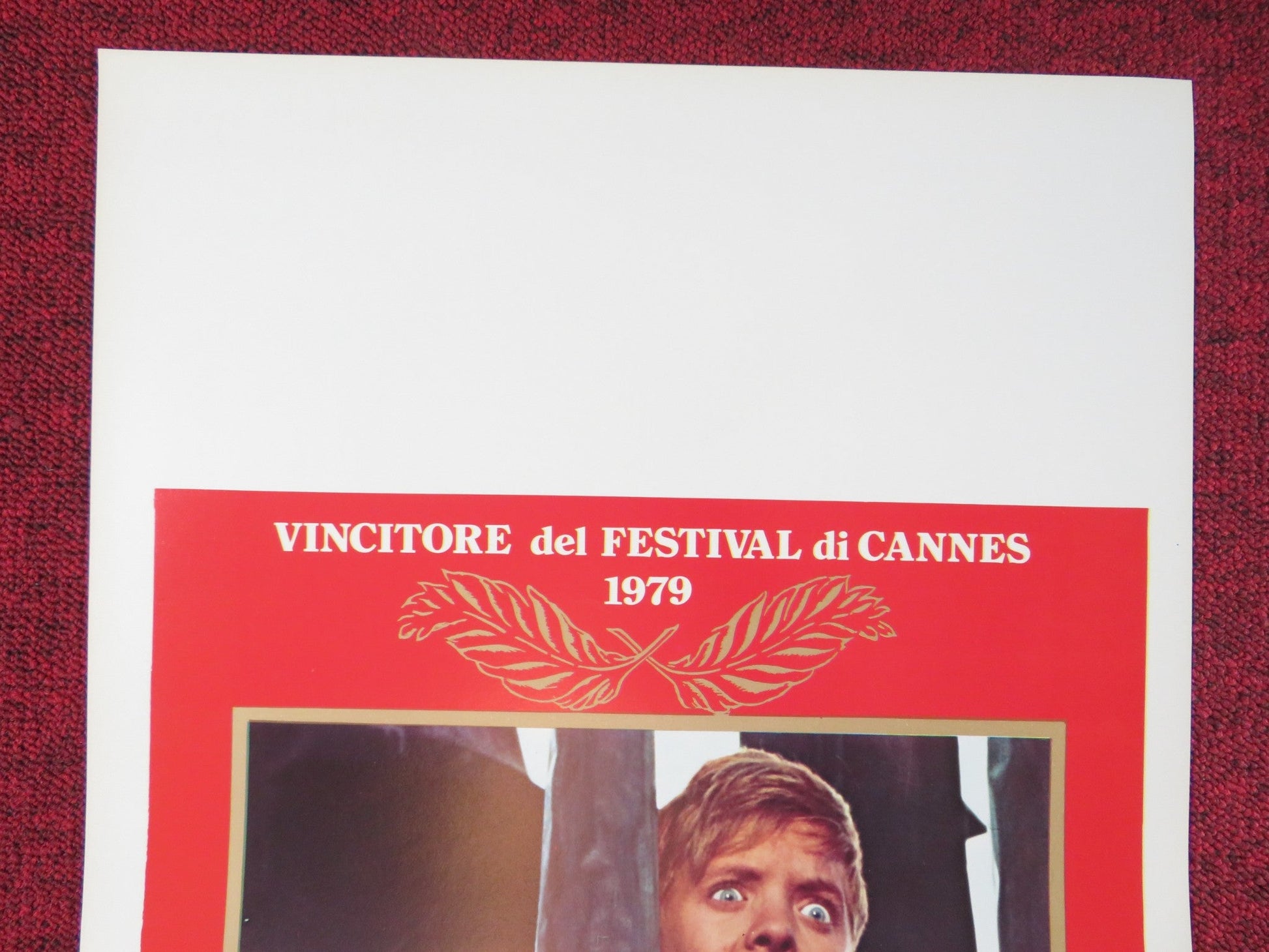 THE TIN DRUM ITALIAN LOCANDINA POSTER MARIO ADORF ANGELA WINKLER 1980 Rendezvous Cinema Movie posters