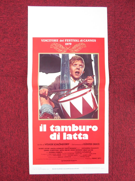 THE TIN DRUM ITALIAN LOCANDINA POSTER MARIO ADORF ANGELA WINKLER 1980 Rendezvous Cinema Movie posters