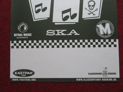 THE TOASTERS BAND POSTER GERMAN MUSIC POSTER 2000S Rendezvous Cinema Movie posters