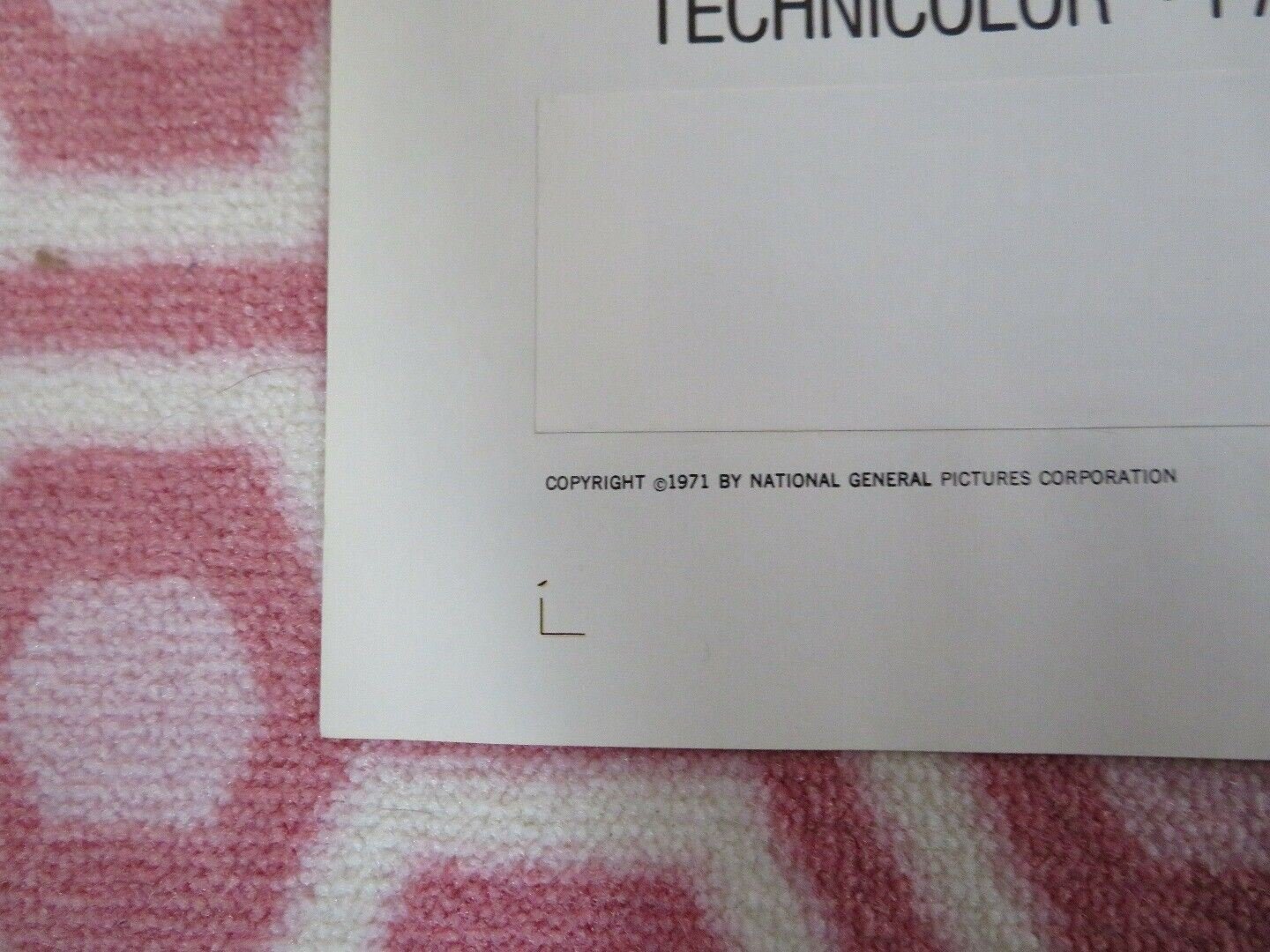 THE TODD KILLINGS US ONE SHEET POSTER FOLDED 1971 ROBERT LYONS TRUE Movie posters