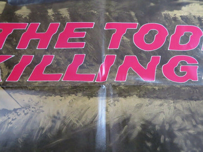 THE TODD KILLINGS US ONE SHEET POSTER FOLDED 1971 ROBERT LYONS TRUE Movie posters