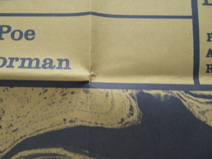 THE TOMB OF LIGEIA FOLDED POLISH ONE SHEET 23" X 33" POSTER VINCENT PRICE 1964 - Rendezvous Cinema