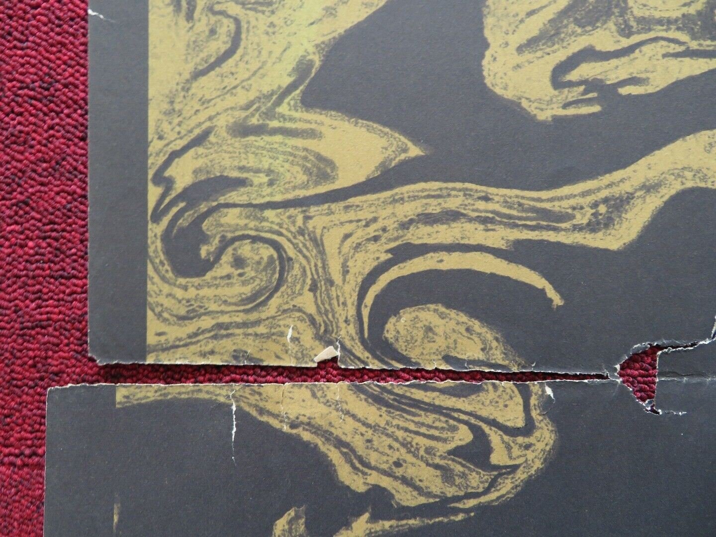 THE TOMB OF LIGEIA FOLDED POLISH ONE SHEET 23" X 33" POSTER VINCENT PRICE 1964 - Rendezvous Cinema