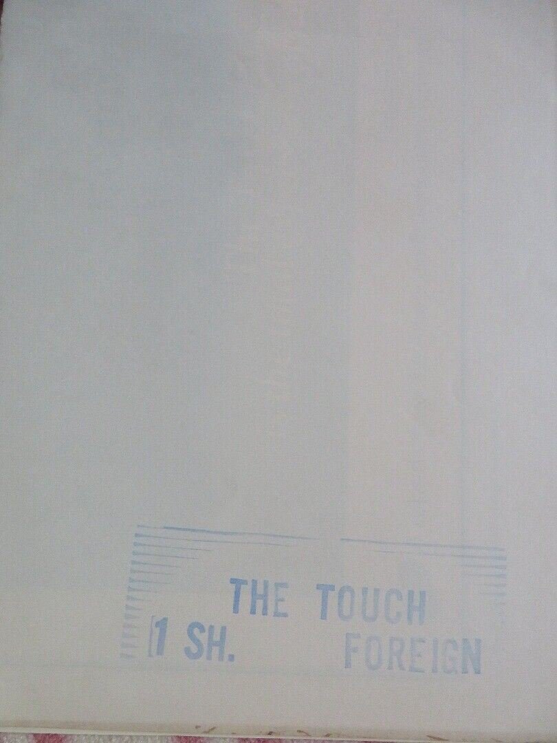 THE TOUCH FOLDED US ONE SHEET POSTER ELLIOTT GOULD BIBI ANDERSSON 1971 Movie posters