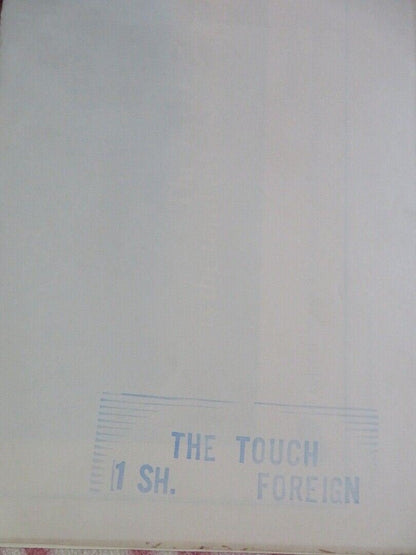 THE TOUCH FOLDED US ONE SHEET POSTER ELLIOTT GOULD BIBI ANDERSSON 1971 Movie posters